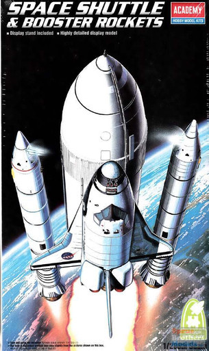 ACA12707 1:288 Academy Space Shuttle & Booster Rockets