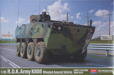 ACA13569 1:35 Academy ROK Army K808 Wheeled Armored Vehicle