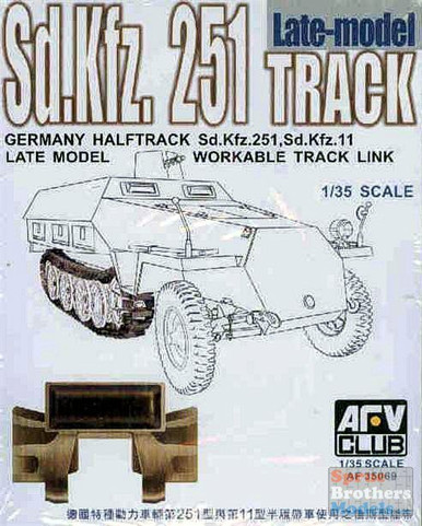 AFV35069 1:35 AFV Club Sd Kfz 251 Track Late Type