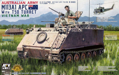 AFV35291 1:35 AFV Club M113A1 APC with T50 Turret Vietnam War