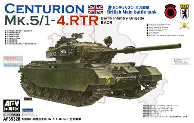 AFV35328 1:35 AFV Club Centurion Mk.5/1-4.RTR Berlin Infantry Brigade BAOR