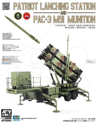 AFV35S93 1:35 AFV Club M901 Launching Station & MIM-104F Patriot