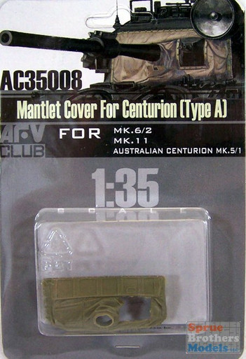 AFVAC35008 1:35 AFV Club Mantlet Cover (Type A) for Centurion