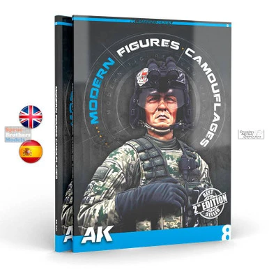 AKI000247V2 AK Interactive Learning 08: Modern Figures Camouflages
