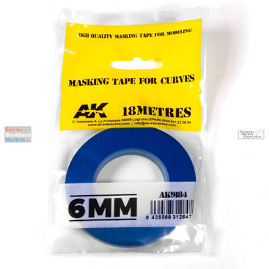 AKI009184 AK Interactive Marking Tape for Curves 6mm