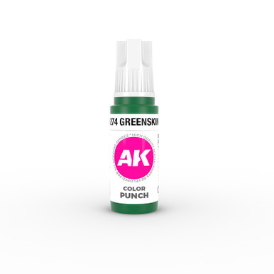 AKI011274 AK Interactive 3Gen Acrylic Paint 17ml - Greenskin Punch