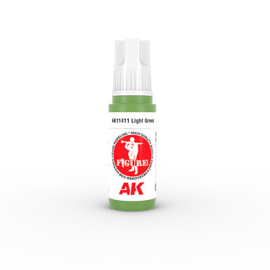 AKI011412 AK Interactive 3Gen Acrylic Paint 17ml - Medium Green FS34102