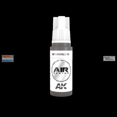 AKI011814 AK Interactive 3Gen Acrylic Paint 17ml - Dunkelbraun RLM61