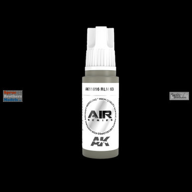 AKI011816 AK Interactive 3Gen Acrylic Paint 17ml - Hellgrau RLM63