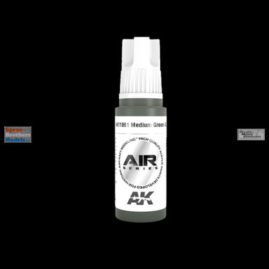 AKI011861 AK Interactive 3Gen Acrylic Paint 17ml - Medium Green 42