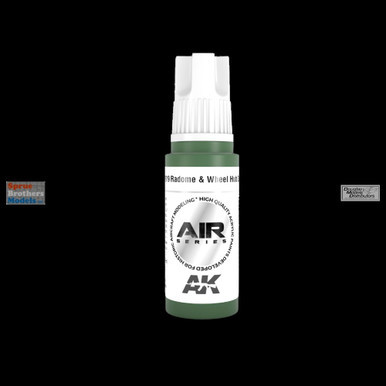 AKI011919 AK Interactive 3Gen Acrylic Paint 17ml - Radome & Wheel Hub Green