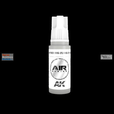 AKI011920 AK Interactive 3Gen Acrylic Paint 17ml - Mig-25/Mig-31 Grey