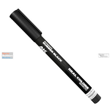 AKIRCM0001 AK Interactive Real Color Marker - Rubber Black