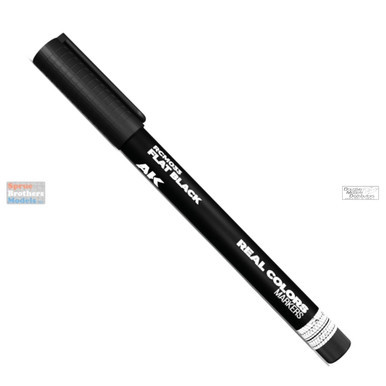 AKIRCM0033 AK Interactive Real Color Marker - Flat Black