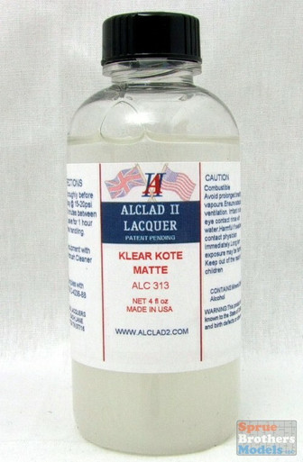 ALC0313 Alclad II Gloss Klear Kote Matte 4oz #313