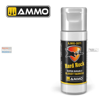 AMM2071 AMMO by Mig Hard Rock Super Durable Gloss Varnish (20ml)