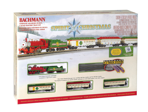 24017 N Scale Spirit of Christmas Train Set