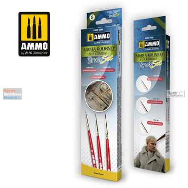 AMM7608 AMMO by Mig - Marta Kolinsky for Combat Brush Set