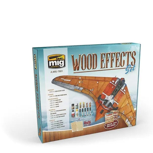 AMM7801 AMMO by Mig - Wood Effect Set