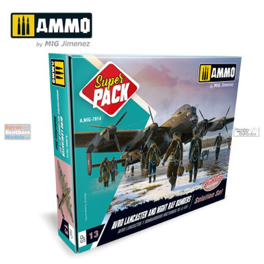AMM7814 AMMO by Mig - Avro Lancaster and Night RAF Bombers Solutions Set Super Pack