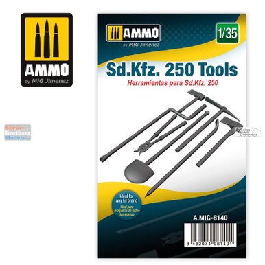 AMM8140 1:35 AMMO by Mig Sd.Kfz.250 Tools