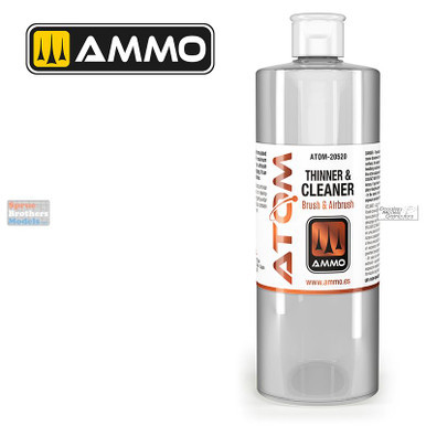 AMMAT20520 AMMO by Mig ATOM Acrylic Paint - Cleaner & Thinner (400ml)
