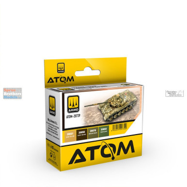 AMMAT20739 AMMO by Mig ATOM Paint Set - Modern Syrian Camouflage Colors