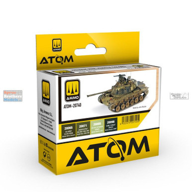 AMMAT20740 AMMO by Mig ATOM Paint Set - Vietnam War Vehicle Colors