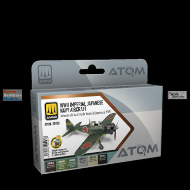 AMMAT20928 AMMO by Mig ATOM Paint Set - WW2 Imperial Japanese Navy Aircraft