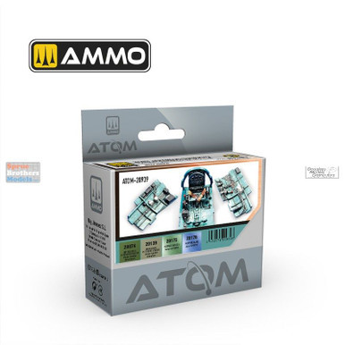 AMMAT20939 AMMO by Mig ATOM Paint Set - WW2 Japanese Cockpits