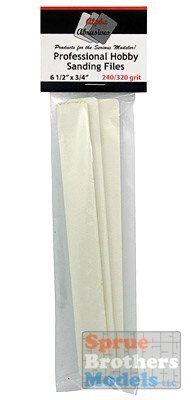 APA0313 Alpha Abrasives 3/4" Professional Sanding Files - Fine (240/3200 grit)
