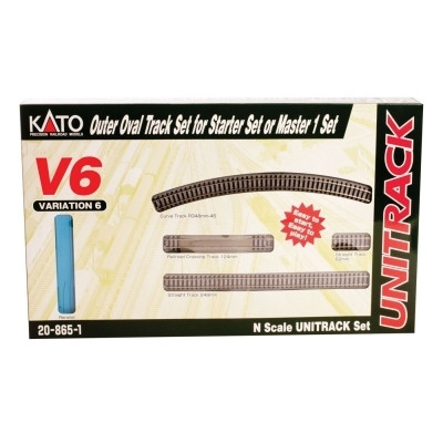 381-20865  N scale V6 Outside Loop Track Set