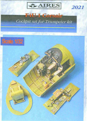 ARS2021 1:32 Aires F4U-1 Corsair Cockpit Set (TRP kit) #2021