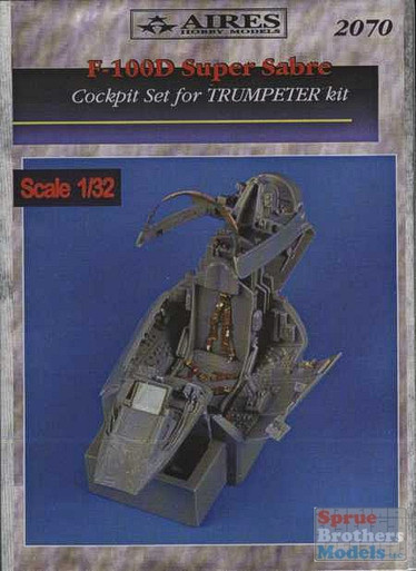 ARS2070 1:32 Aires Cockpit - F-100D Super Sabre (TRP kit) #2070