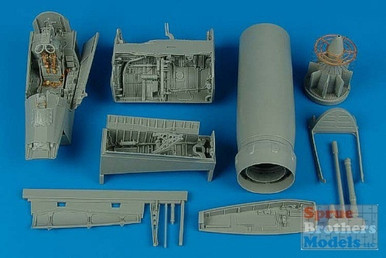 ARS2110 1:32 Aires F-8E F-8H Crusader Detail Set (TRP kit) #2110