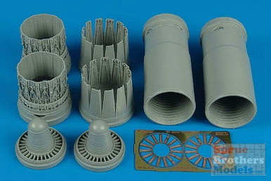 ARS2118 1:32 Aires EF-2000A Eurofighter Late Exhaust Nozzles Set (TRP kit) #2118