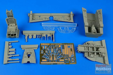 ARS2201 1:32 Aires F-104G F-104S Starfighter Cockpit Set with C2 Ejection Seat (ITA kit)