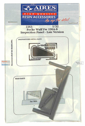 ARS2263 1:32 Aires Focke Wulf Fw190A-8 Inspection Panel Late Version (HAS kit)