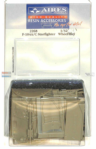 ARS2268 1:32 Aires F-104A F-104C Starfighter Wheel Bay Set (ITA kit)