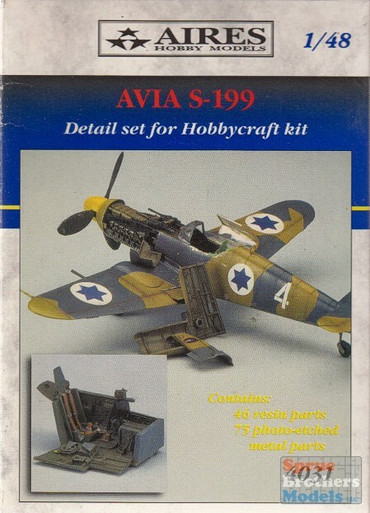 ARS4031 1:48 Aires Avia S-199 Super Detail Set (HBC kit) #4031