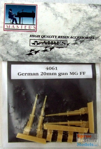 ARS4061 1:48 Aires German 20mm Gun MG FF #4061