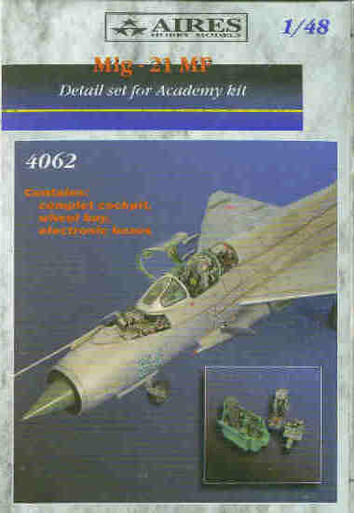 ARS4062 1:48 Aires MiG-21MF Fishbed Detail Set (ACA kit) #4062
