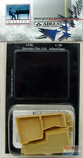 ARS4106 1:48 Aires Dornier Do 335 Arrow Wheel Bay Set (TAM kit) #4106