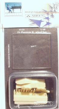 ARS4123 1:48 Aires F-4 Phantom Wheel Bay Set (HAS kit) #4123