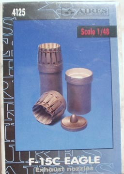 ARS4125 1:48 Aires F-15C Eagle Exhaust Set (HAS kit) #4125