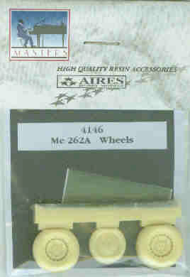 ARS4146 1:48 Aires Me262A Me262 Wheels (TAM kit) #4146