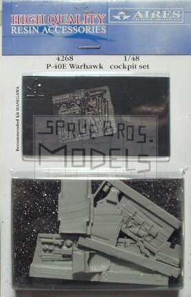 ARS4268 1:48 Aires P-40E Warhawk Cockpit Set (HAS kit) #4268