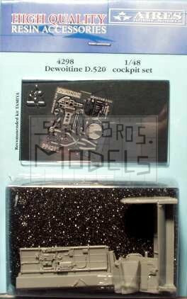 ARS4298 1:48 Aires Dewoitine D.520 Cockpit Set (TAM kit) #4298