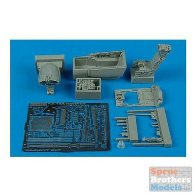 ARS4371 1:48 Aires F-18A Hornet Cockpit Set (HBS kit) #4371