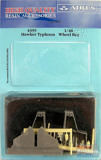 ARS4399 1:48 Aires Hawker Typhoon Wheel Bay Set (HAS kit) #4399